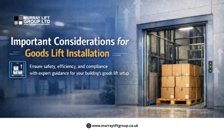 Goods lift UK